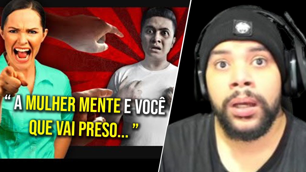 LUANGAMEPLAY REAJANDO A FALSAS ACUSAÇÕES DE MULHERES, O MAIOR MEDO DO HOMEM MODERNO