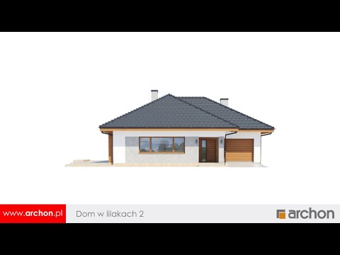 Dom w lilakach 2 – Nieduży dom, duże możliwości I ARCHON+ Projekty Domów