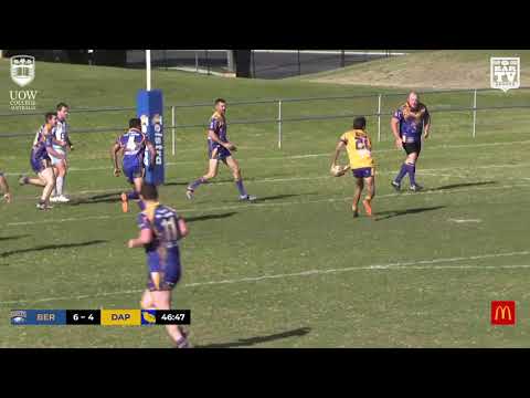 2019 IDRL Reserve Grade Round 12 Highlights - Berkeley Eagles vs Dapto Canaries