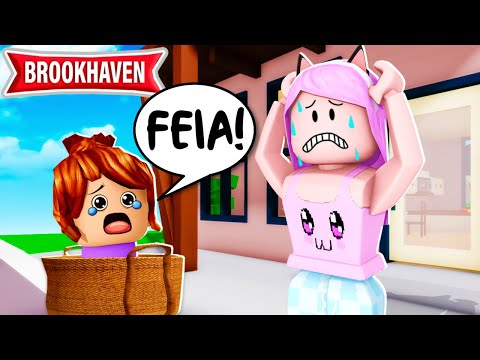 Roblox - THEY ABANDONED A BABY AT MY DOOR (BROOKHAVEN STORY)