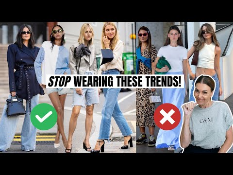 Fashion Trends To Avoid If You’re Over 50 & What To Wear Instead | 2024 Fashion Trends