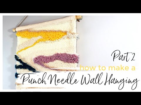 How To Make a DIY Fall Macrame Flower Wreath