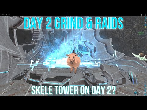 Beefing The Best Cave On ARK DAY 2