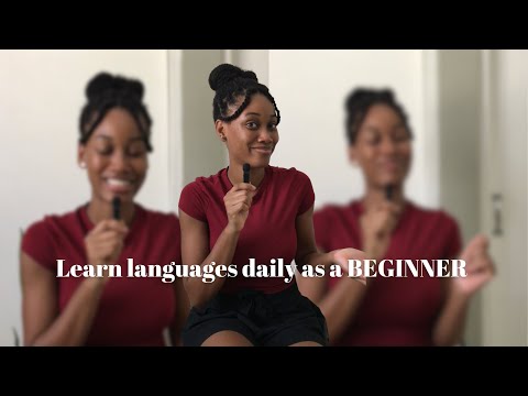 Language learning tips to learn a language everyday for BEGINNERS