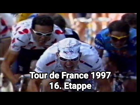Jan Ullrich überraschend in Bedrängnis: Tour de France 1997 16. Etappe