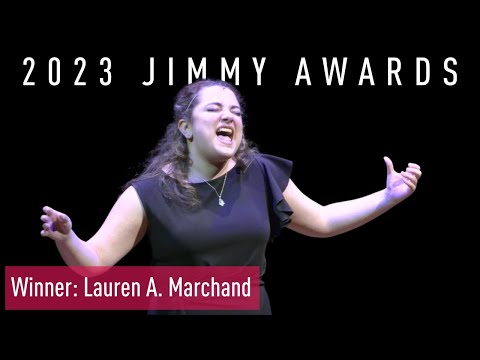 2023 Jimmy Awards Solo Performance - Lauren A. Marchand