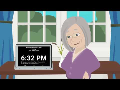 Calendar Clock Dementia Clock