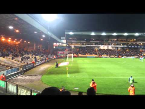 Port vale v Dagenham goal 1-1