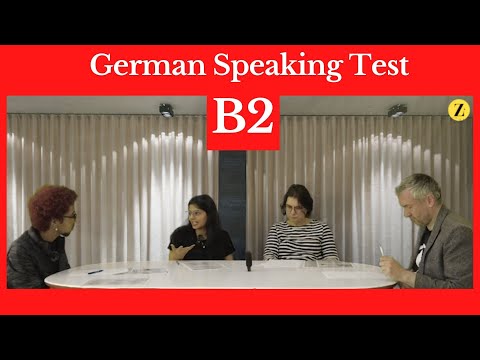 German Speaking Test B2, Mündliche Prüfung B2, 2024
