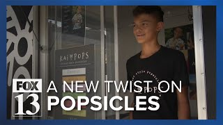 Spanish Fork teen builds popsicle business to cool down Utah summers