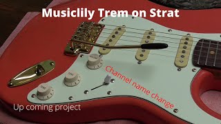 Video thumbnail for Musiclily Trem on Strat by Justin Ray Guitars