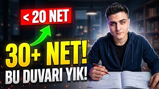TYT Matematik 30+ Net Planı! (20 Netin Altında Kalanlar)
