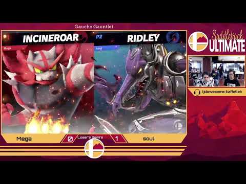 Saddleback Gaucho Gauntlet #1 - Mega (Incineroar) vs. Soul (Ridley): Losers Semis