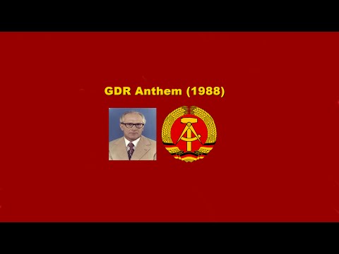 Anthem of the GDR 1988 (Remastered Audio)