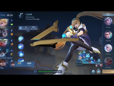 🔥Unstoppable Layla Gameplay|Epic Marksman Carry in Mobile Legends🔥#mlbb #mobilelegends #viral 