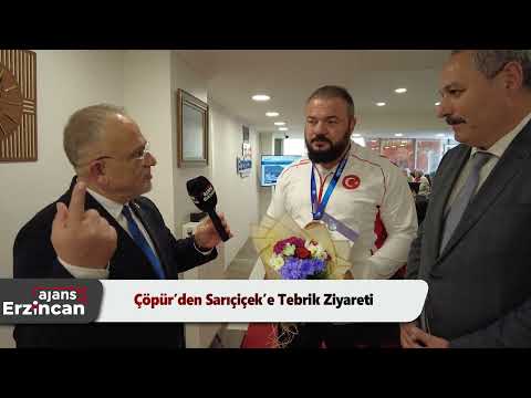 Çöpür’den Sarıçiçek’e Tebrik Ziyareti