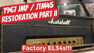 Video thumbnail for 1967 Marshall JMP/JTM45 - RESTORATION PART II by Headfirst Amps