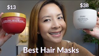 Best Hair Mask Ouai Treatment Mask vs. Arvazallia Hydrating Argan Oil Hair Mask | Tiana Le