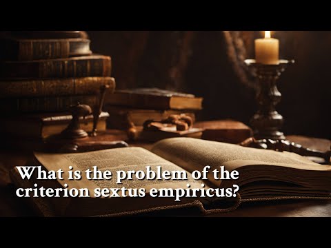 What is the problem of the criterion sextus empiricus? | Philosophy