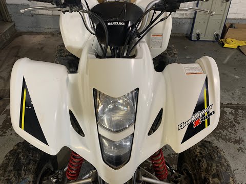 Suzuki LTZ 400 Rear Carrier Bearings how-to install video KFX, replacement maintenance tips