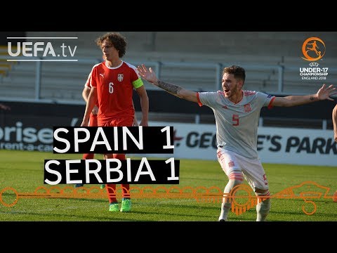 U17 highlights: Serbia v Spain