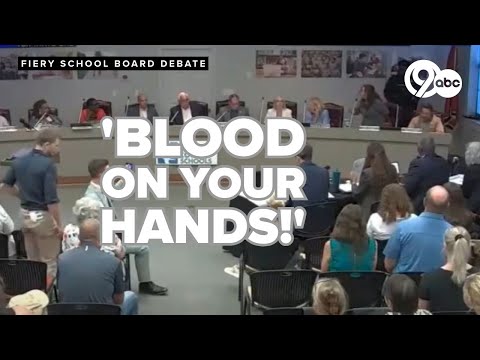 'Blood on your hands!' Mental health debate boils over at Tennessee school board meeting