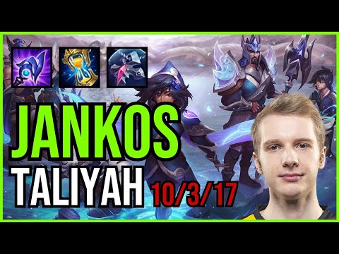 JANKOS - TALIYAH vs. SKARNER Jungle | EUW CHALLENGER | PATCH 10.25