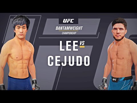 Bruce Lee vs Henry Cejudo Full Fight - EA Sports UFC 4