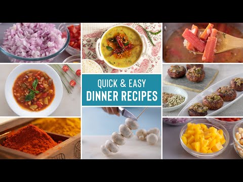 Healthy Vegetarian Dinner Recipes | Amritsari Dal | Stuffed Mushroom | Mexican Vegetarian Soup