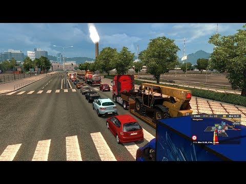 ETS2 | Caterpillar TH514C delivered from Salzburg to Stuttgart