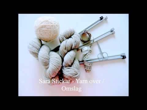 Sara Stickar - omslag / yarn over