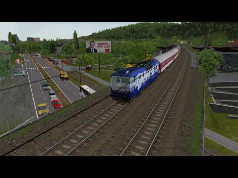 Open Rails | Trať ŽSR 130 | R 845 Vojšín | Bratislava hl. st - Banská Bystrica | 362 002 | #1