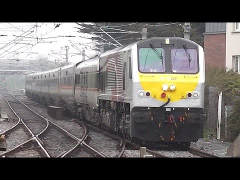 IE 201 Class Locomotive 227 + Enterprise 9002 - Howth Junction, Dublin