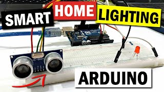 Arduino Tutorial - #8 How to use ultrasonic sensor to control a smart house