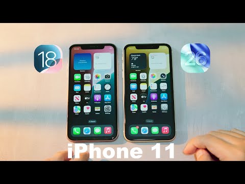 iOS 26 VS iOS 18 on iPhone 11 – Performance/Changes