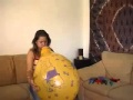 Blow To Pop A Yellow Balloon