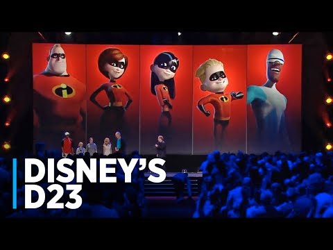 THE INCREDIBLES 2 Presentation at Disney's D23 2017