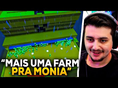 GABE REACTS to Charged Creeper Farm - Minecraft In search of the automatic house #215 @viniccius13