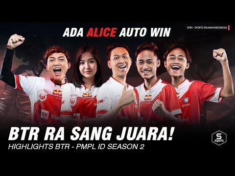 Best Moments BTR RA - PMPL ID Season 2 Week 1-3 , ADA ALICE AUTO MENANG! | SPIN Esports