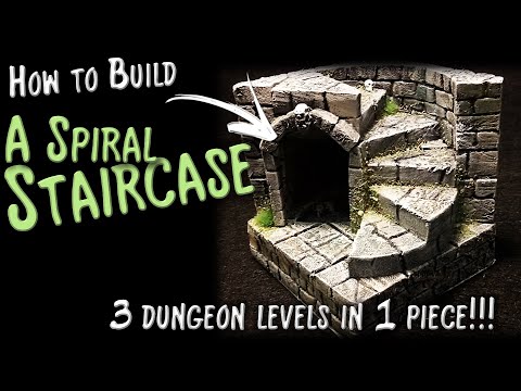 How to Build a Spiral Staircase!