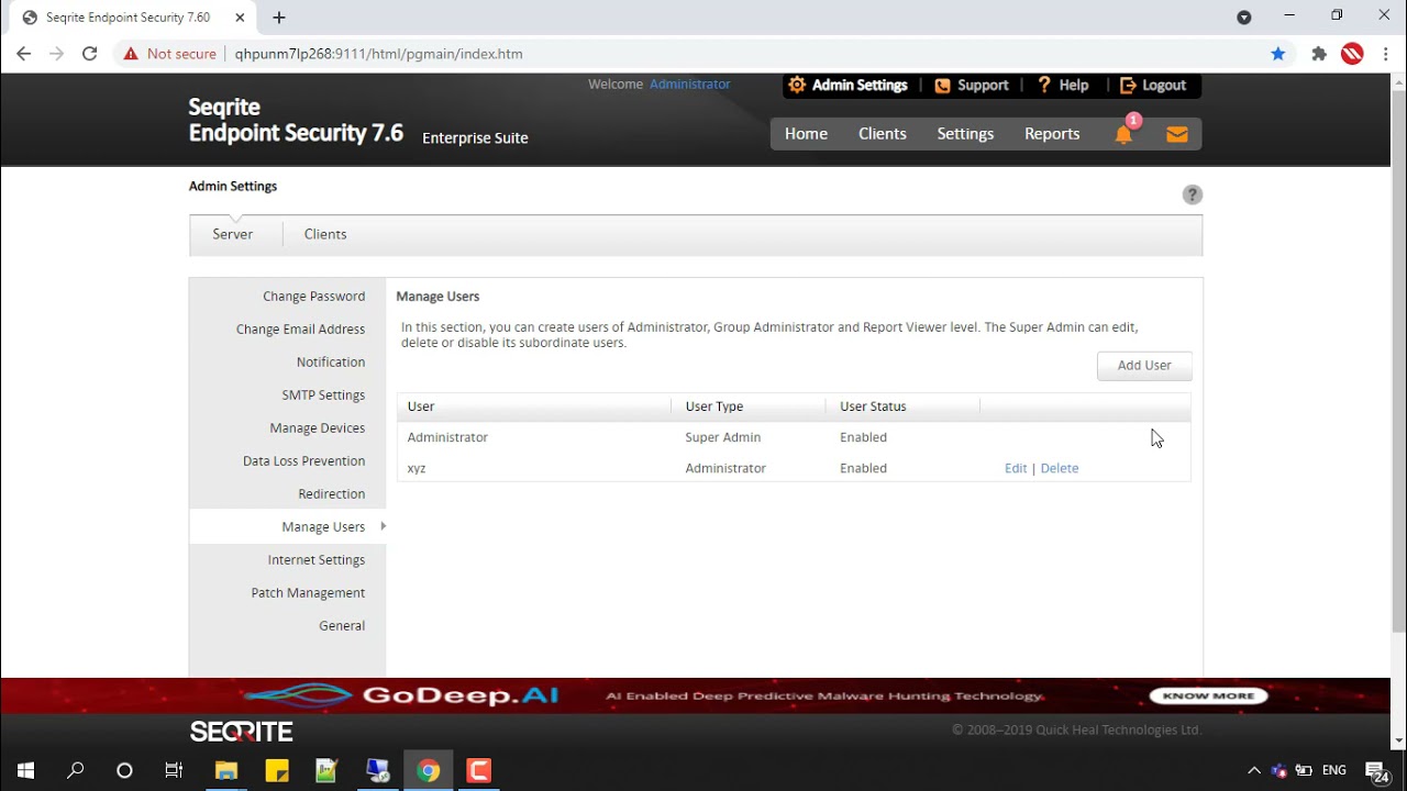 How to change the registered Email address of a SEPS Console Account?