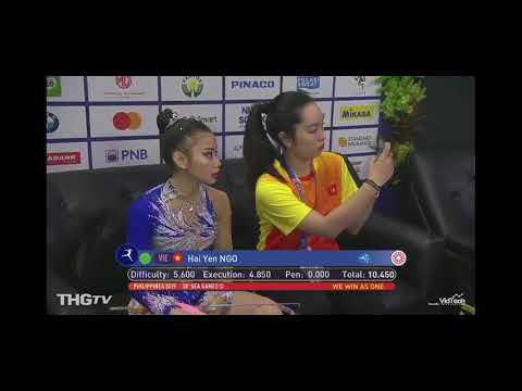 Rayna Hoh Khai Ling ribbon sea games 2019