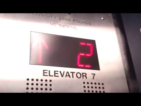 Westinghouse/Schindler/Otis Stack elevator - Carnegie Library Main - N. Oakland, Pittsburgh, PA