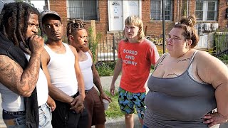 Bringing a Fat White Girl to the Hood..