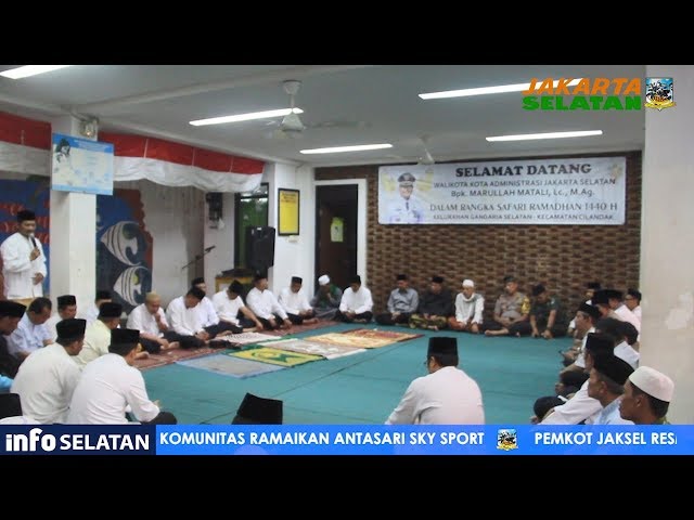 Safari Ramadhan Wali Kota Jakarta Selatan di Gandaria Selatan