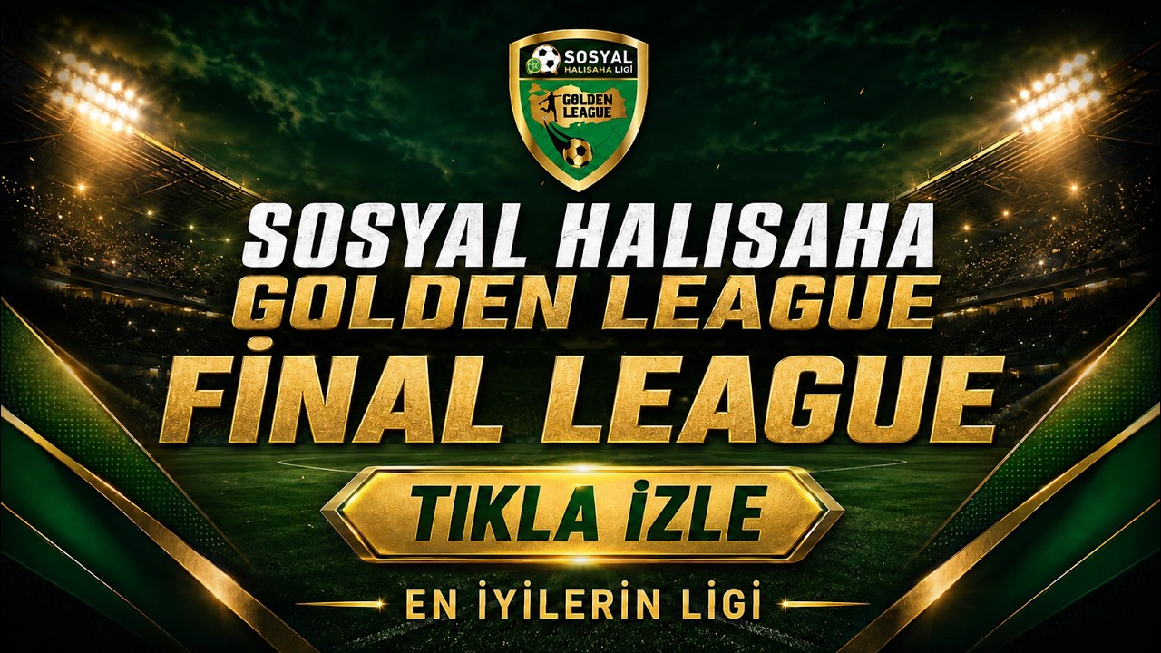 Sosyal Halı Saha.com Goldenleague Final League ÜMRANİYE UDM VS SARGONA SPOR