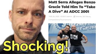Matt Serra took a dive at ADCC