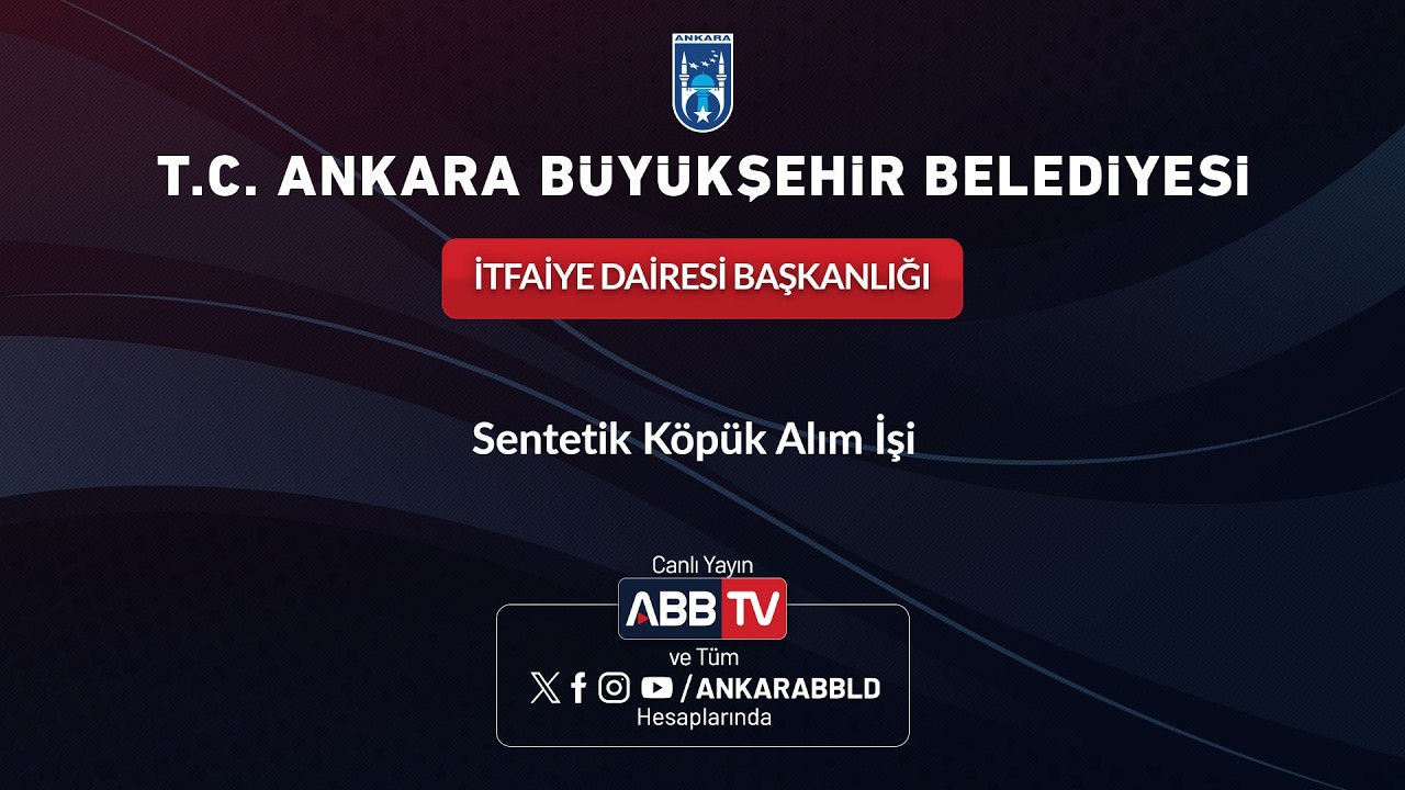 İTFAİYE DAİRESİ BAŞKANLIĞI - Sentetik Köpük Alım İşi
