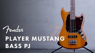 Video thumbnail for Player Mustang Bass PJ | Player Series | Fender by Fender