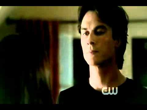 The Vampire Diaries Season 3 Episode 2 - Elena admits she worries about Damon